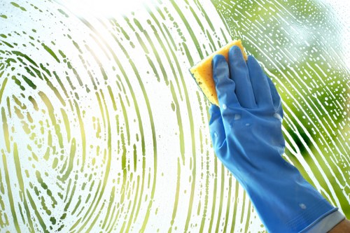 Oven cleaning team using sustainable practices in Islington