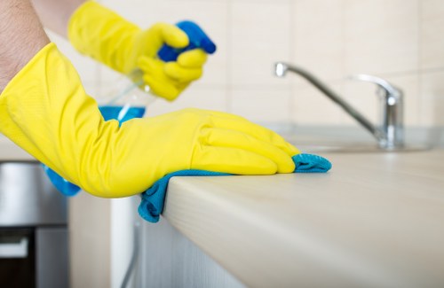 A tidy Islington home after a professional deep cleaning service