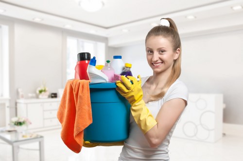 Deep cleaning service in an Islington apartment living room