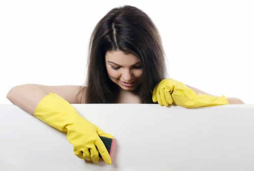 Deep carpet cleaning equipment being used on a living room carpet